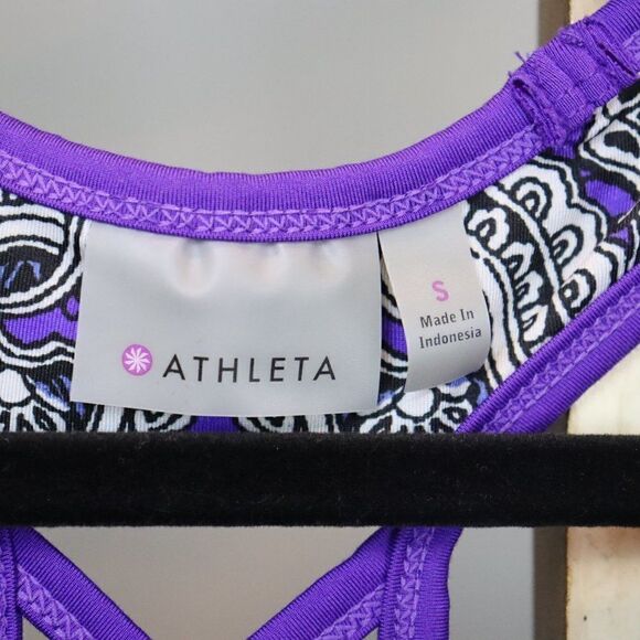 Athleta Tic Tac Toe Paisley Tank - Picture 3 of 6